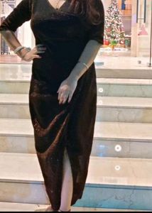 Olive Golden Dress