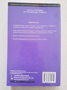 Textbook Of Sociology For Physiotherapy Students