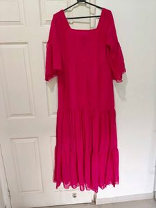 Pink Long Maxi Dress