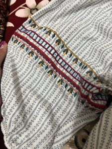 Desi White Frock