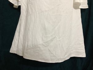 Elite White Stylish Top