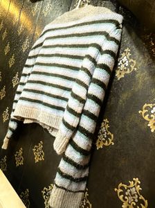 Striped Knit Cardigan🌸