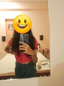 Pink Crop Top