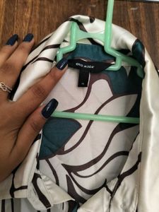 Floral Print Button-Up Dress