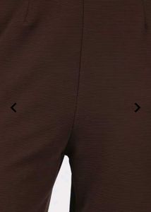 Brown Boot Cut Pant