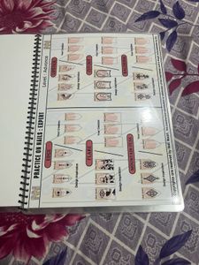 Nail Art Practice Book