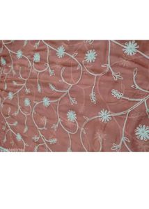 Elegant Embroidered Dress Material