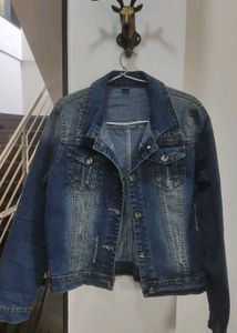 Denim Jacket Totally New ( M) Size