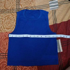 Blue Tank Top