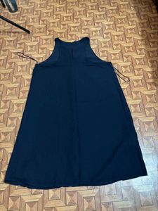 Navy Sleeveless Dress