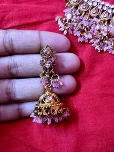 Beautiful Jewellery Set Baby Pink