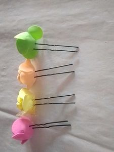Flower Hair Pins