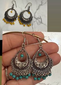 Combo Of 2 Oxidised Earring For Women