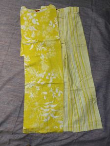 W Brand Kurti With Palazzo Pant