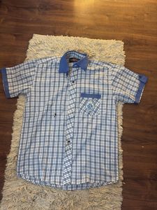Plaid Short Sleeve Shirt