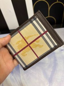 Burberry Check Bi-fold Wallet