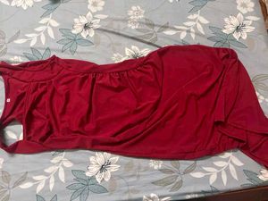 Elegant Red Maxi Dress