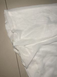 Elegant white crop top