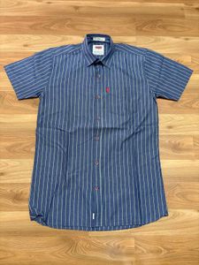 Levis Half Sleeve Striped Shirt