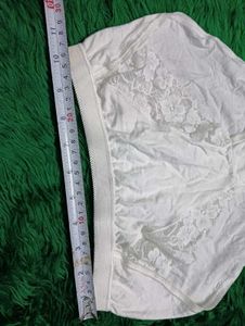 White Lace🎀 Trim Panties