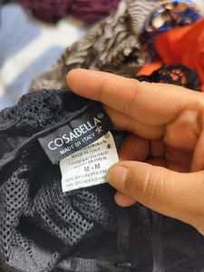 5111. Black Lace Bralette Top