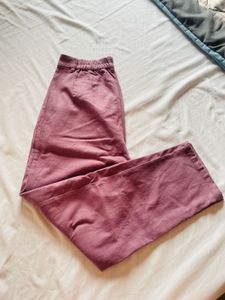 Mauve Casual Pants