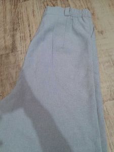 Light Grey Straight Leg Pants