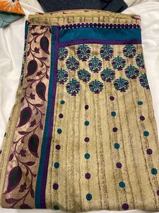Designer Saree With Blouse