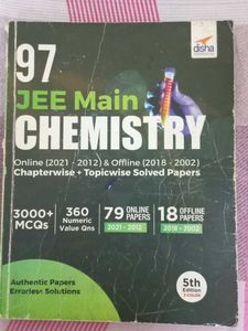 Disha JEE Main Chemistry PYQs