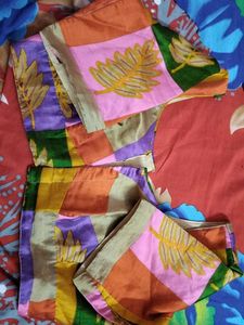 Colorful Saree Blouse