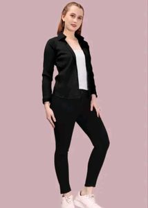 Classic Black Shirt For Women 3xl Size