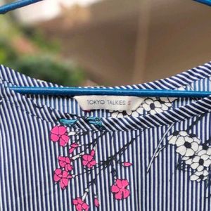 Tokyo Talkies Floral Print Top