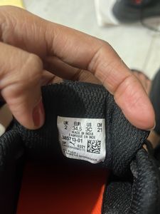 Black Puma School Shoes