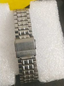 Sonata Silver Wrist men's Watch