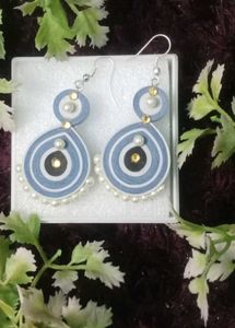 Handmade Paper Quilled Earrings