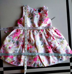 Kids Frock Flower Print