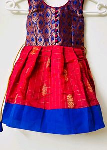 Kids Pure Silk Frock