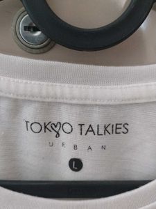 Tokyo Talkies Printed Crop Top