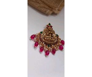 Lakshmi Pendent For Best Ocasions With God Bless