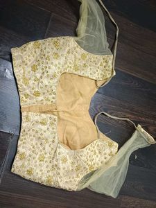 Golden Stone Work Blouse