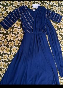 Beautiful Trendy Saree Gown For Diwali