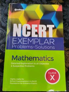 NCERT CLASS 10TH Mathematics EXAMPLAR NEW BOOK