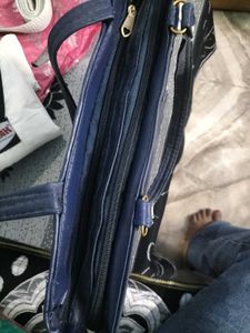 Blue Handbag