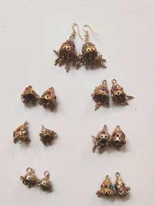 7 Jhumka Jhoomka Jewellery Making Material
