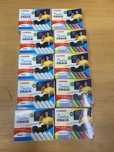 White Chalk And Multi Color