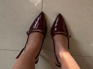 ZARA CHERRY RED HEELS 👠