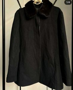 Fur Collared Coat