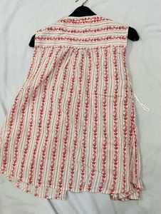 Striped Sleeveless Top
