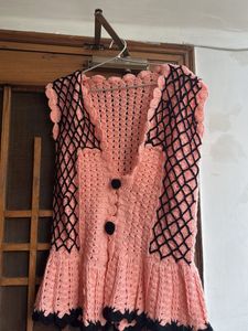 Vintage Crochet Vest Top
