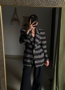 CHRISTIAN AUJARD Multicoloured TWEED BLAZER